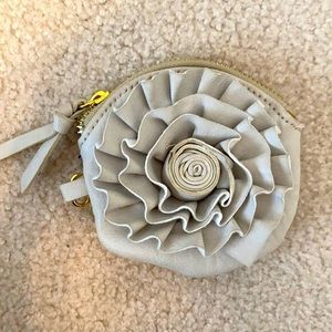 Flower change purse (never used!)
